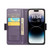 iPhone 14 Pro CaseMe 023 Butterfly Buckle Litchi Texture RFID Anti-theft Leather Phone Case - Pearly Purple