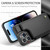 iPhone 14 Pro Max CaseMe C22 Card Slots Holder RFID Anti-theft Phone Case - Black iPhone 14 Pro Max CaseMe C22 Card Slots Holder RFID Anti-theft Phone Case - Black