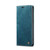 iPhone 15 CaseMe 013 Multifunctional Horizontal Flip Leather Phone Case - Blue