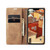 iPhone 15 CaseMe 013 Multifunctional Horizontal Flip Leather Phone Case - Brown