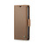 iPhone 15 CaseMe 023 Butterfly Buckle Litchi Texture RFID Anti-theft Leather Phone Case - Brown