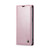 iPhone 15 Plus CaseMe 003 Crazy Horse Texture Leather Phone Case - Rose Gold iPhone 15 Plus CaseMe 003 Crazy Horse Texture Leather Phone Case - Rose Gold