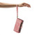 iPhone 15 Plus CaseMe 008 Detachable Multifunctional Leather Phone Case - Pink