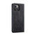 iPhone 15 Plus CaseMe 013 Multifunctional Horizontal Flip Leather Phone Case - Black