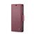 iPhone 15 Plus CaseMe 023 Butterfly Buckle Litchi Texture RFID Anti-theft Leather Phone Case - Wine Red