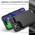 iPhone 15 Plus CaseMe C22 Card Slots Holder RFID Anti-theft Phone Case - Black iPhone 15 Plus CaseMe C22 Card Slots Holder RFID Anti-theft Phone Case - Black