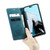 iPhone 15 Pro CaseMe 013 Multifunctional Horizontal Flip Leather Phone Case - Blue
