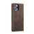 iPhone 15 Pro CaseMe 013 Multifunctional Horizontal Flip Leather Phone Case - Coffee