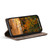 iPhone 15 Pro CaseMe 013 Multifunctional Horizontal Flip Leather Phone Case - Coffee