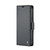iPhone 15 Pro CaseMe 023 Butterfly Buckle Litchi Texture RFID Anti-theft Leather Phone Case - Black