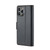 iPhone 15 Pro CaseMe 023 Butterfly Buckle Litchi Texture RFID Anti-theft Leather Phone Case - Black