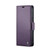 iPhone 15 Pro CaseMe 023 Butterfly Buckle Litchi Texture RFID Anti-theft Leather Phone Case - Pearly Purple