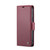 iPhone 15 Pro CaseMe 023 Butterfly Buckle Litchi Texture RFID Anti-theft Leather Phone Case - Wine Red