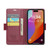 iPhone 15 Pro Max CaseMe 023 Butterfly Buckle Litchi Texture RFID Anti-theft Leather Phone Case - Wine Red