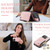 iPhone 15 Pro Max CaseMe C20 Multifunctional RFID Leather Phone Case - Pink