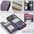 iPhone 15 Pro Max CaseMe C22 Card Slots Holder RFID Anti-theft Phone Case - Purple