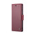 iPhone 6 Plus/7 Plus/8 Plus CaseMe 023 Butterfly Buckle Litchi Texture RFID Anti-theft Leather Phone Case - Wine Red