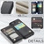 iPhone SE 2022 / SE 2020 CaseMe C22 Card Slots Holder RFID Anti-theft Phone Case - Black