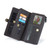 iPhone XR CaseMe 018 Detachable Multi-functional Horizontal Flip Leather Case with Card Slot & Holder & Zipper Wallet & Photo Frame - Black