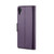 iPhone XR CaseMe 023 Butterfly Buckle Litchi Texture RFID Anti-theft Leather Phone Case - Pearly Purple