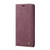 iPhone XR CaseMe-013 Multifunctional Retro Frosted Horizontal Flip Leather Case with Card Slot & Holder & Wallet - Wine Red