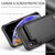 iPhone XS Max CaseMe C22 Card Slots Holder RFID Anti-theft Phone Case - Black