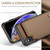 iPhone XS Max CaseMe C22 Card Slots Holder RFID Anti-theft Phone Case - Brown