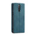 CaseMe-013 Multifunctional Retro Frosted Horizontal Flip Leather Case OnePlus 7 Pro, with Card Slot & Holder & Zipper Wallet & Photo Frame - Blue