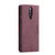 CaseMe-013 Multifunctional Retro Frosted Horizontal Flip Leather Case OnePlus 7 Pro, with Card Slot & Holder & Zipper Wallet & Photo Frame - Wine Red