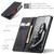 OnePlus 11 CaseMe 013 Multifunctional Horizontal Flip Leather Phone Case - Black