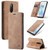 OnePlus 8 CaseMe Multifunctional Horizontal Flip Leather Case, with Card Slot & Holder & Wallet - Brown