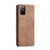 OnePlus 8T CaseMe-013 Multifunctional Retro Frosted Horizontal Flip Leather Case with Card Slot & Holder & Wallet - Brown