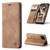 Samsung Galaxy A12 CaseMe 013 Multifunctional Horizontal Flip Leather Case with Holder & Card Slot & Wallet - Brown