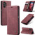 Samsung Galaxy A13 4G/A13 5G/A04S/A04/M13 5G CaseMe 013 Multifunctional Horizontal Flip Leather Phone Case - Wine Red