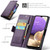 Samsung Galaxy A32 5G / M32 5G CaseMe 023 Butterfly Buckle Litchi Texture RFID Anti-theft Leather Phone Case - Pearly Purple