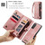 Samsung Galaxy A32 5G CaseMe Detachable Multifunctional Horizontal Flip Leather Phone Case  - Pink