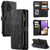 Samsung Galaxy A32 5G CaseMe-C30 Multifunctional Horizontal Flip PU + TPU Phone Case - Black