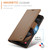 Samsung Galaxy A30s / A50s / A50 CaseMe 023 Butterfly Buckle Litchi Texture RFID Anti-theft Leather Phone Case - Brown