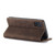 Galaxy A51 CaseMe Multifunctional Horizontal Flip Leather Case, with Card Slot & Holder & Wallet - Coffee