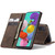 Galaxy A51 CaseMe Multifunctional Horizontal Flip Leather Case, with Card Slot & Holder & Wallet - Coffee