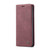 Galaxy A51 CaseMe Multifunctional Horizontal Flip Leather Case, with Card Slot & Holder & Wallet - Wine Red