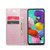 Samsung Galaxy A51 4G/M40S CaseMe 003 Crazy Horse Texture Leather Phone Case - Rose Gold