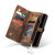 Samsung Galaxy A51 CaseMe-008 Detachable Multifunctional Flip Leather Phone Case - Brown