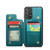Samsung Galaxy A52 4G/5G/A52s 5G CaseMe C22 Card Slots Holder RFID Anti-theft Phone Case - Blue Green