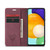 Samsung Galaxy A53 5G CaseMe 013 Multifunctional Horizontal Flip Leather Phone Case - Wine Red