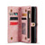 Samsung Galaxy A53 5G CaseMe-008 Detachable Multifunctional Horizontal Flip Leather Case  - Pink