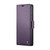 Samsung Galaxy A53 CaseMe 023 Butterfly Buckle Litchi Texture RFID Anti-theft Leather Phone Case - Pearly Purple