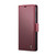 Samsung Galaxy A53 CaseMe 023 Butterfly Buckle Litchi Texture RFID Anti-theft Leather Phone Case - Wine Red