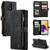 Samsung Galaxy A72 CaseMe-C30 Multifunctional Horizontal Flip PU + TPU Phone Case - Black