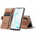 CaseMe-013 Multifunctional Horizontal Flip Leather Case with Card Slot & Holder Galaxy Note 10 - Brown